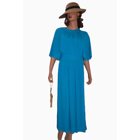 Whistles NWT Amelia Cape Sleeve Dress Size 14 - Picture 1 of 9